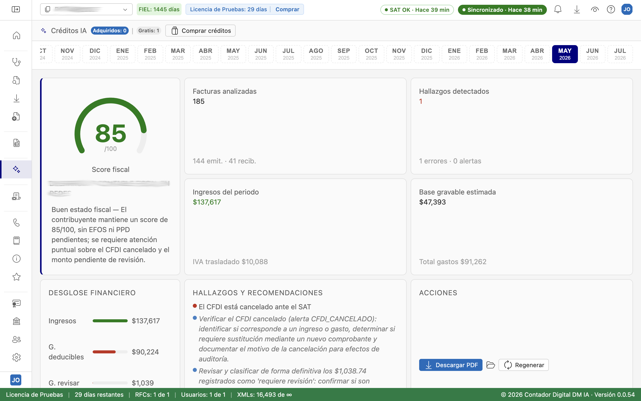 reporte ia